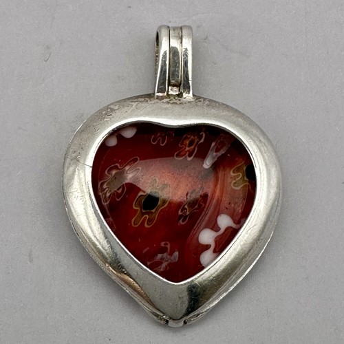 Ciondolo gabbia cuore - , vetro