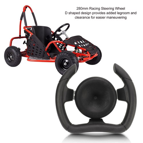 Volante 280mm nero forma - volante,
