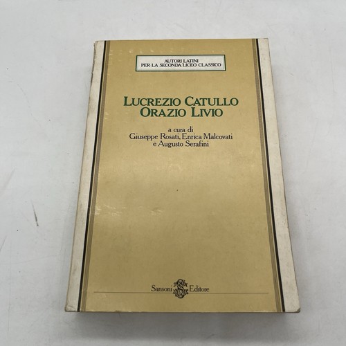 Lucrezio catullo orazio livio - lucrezio,