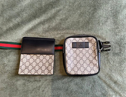 Borsa tracolla gucci gg - a,