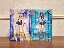 Sailor Moon Girls Memories Figure Urano Nettuno Pvc Banpresto Box