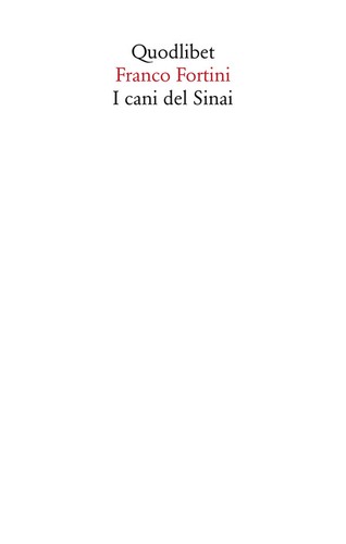 Cani del sinai fortini - del,