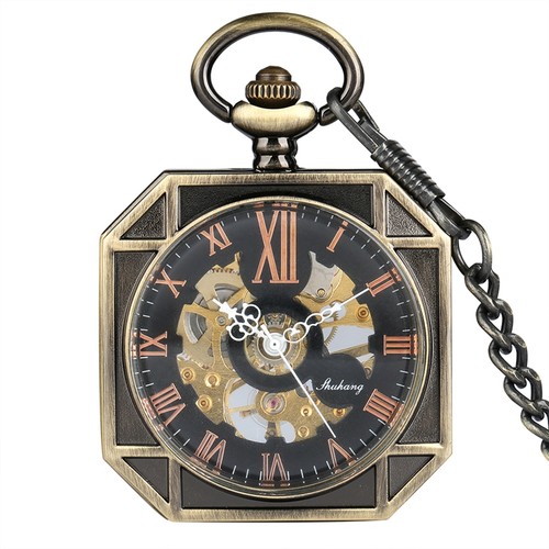 Orologio tasca scheletro - tasca,