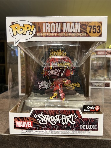 Marvel street art iron - man, 6"