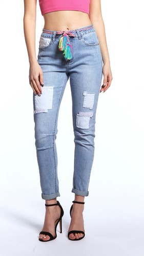 Jeans donna vita - vita, alta