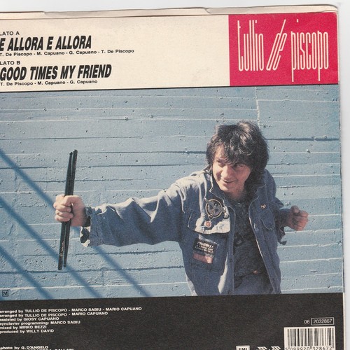 Tullio piscopo disco - tullio,