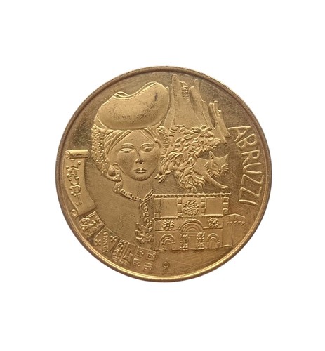 Medaglia regioni d - medaglia,