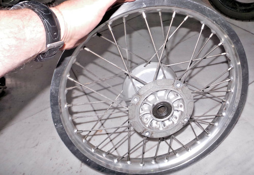 Ruota posteriore suzuki 350 - ruota,