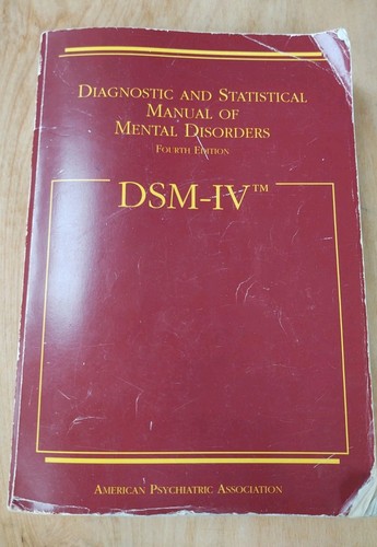 Dsm diagnostic and - dsm-iv:,