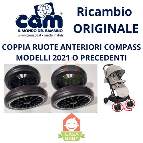 Ruote anteriori passeggino - anteriori,