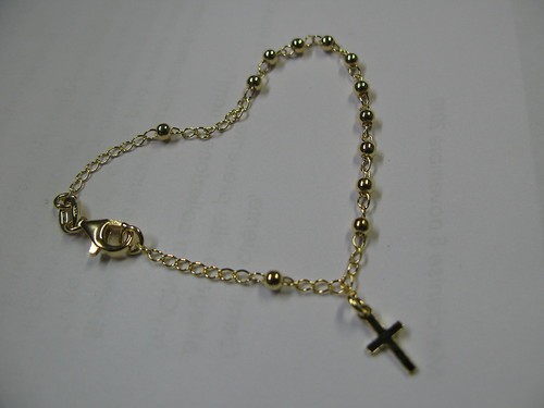Bracciale rosario argento - rosario, in