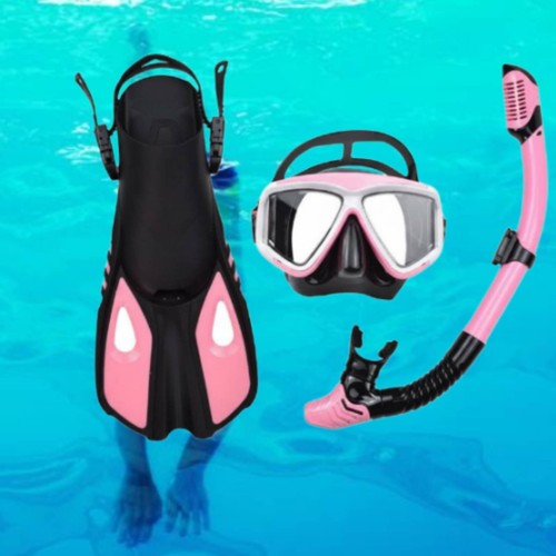 Set maschera boccaglio pinne - set, e