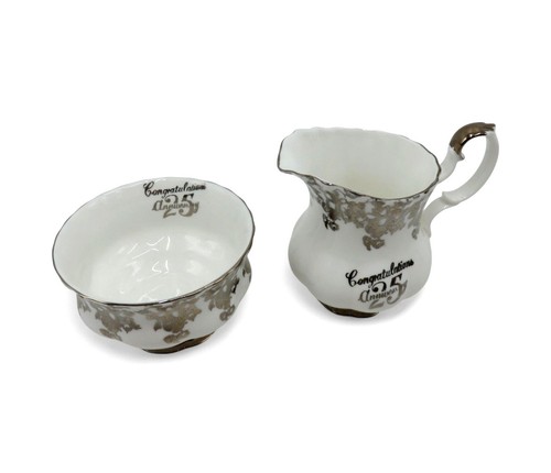 Royal albert silver cream and - albert,
