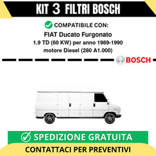 KIT BOSCH 3 Filtri tagliando