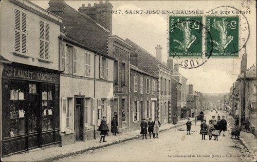 Cartolina saint just - saint, en