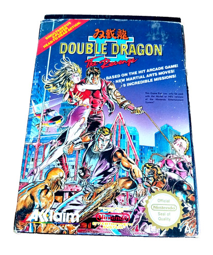Nintendo nes double dragon - nintendo, 2