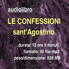 Audiolibro mp3 biografia CONFESSIONI sant'Agostino Ippona religione spiritualità