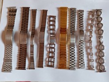 Bracciali in acciaio vintage per orologi 10 pezzi