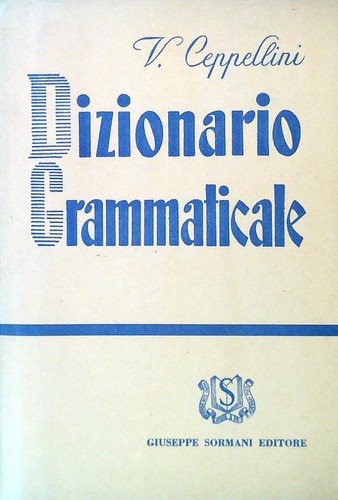 Dizionario grammaticale - dizionario,