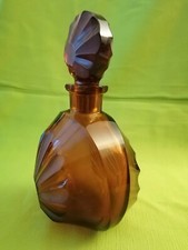 Bottiglia in vetro art déco