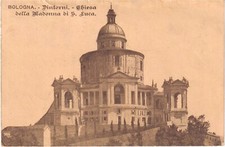 Bologna - Chiesa della Madonna di S. Luca - fp vg 1919 imperfezione sul bordo su