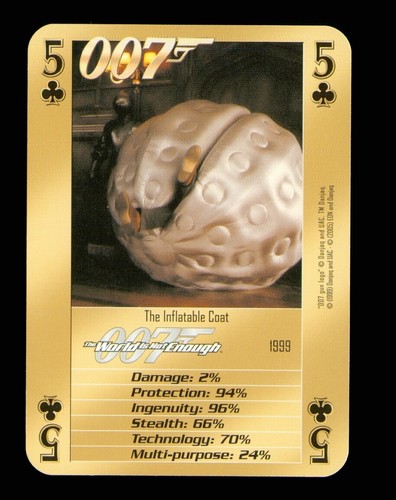 Playing card 007 bonds - playing,