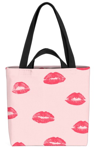 Borsa rosa labbra - ,