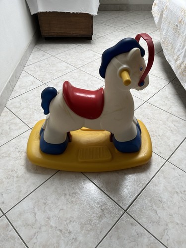 Cavallo dondolo plastica - cavallo, a