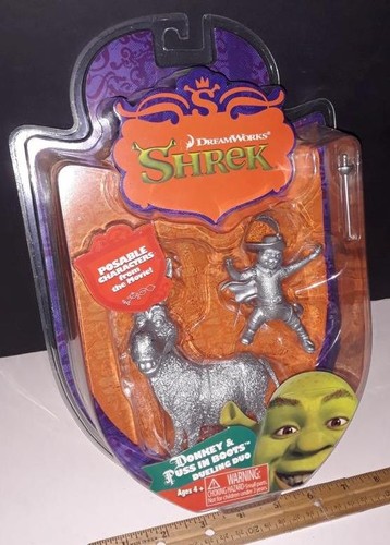 Modellino shrek donkey puss - modellino,