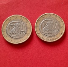 Monete gufo euro del - gufo, da