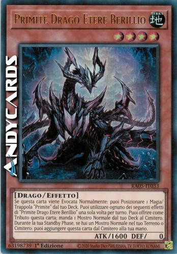 Primite drago etere berillio - drago,