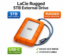 LaCie Rugged 5TB USB-C Hard
