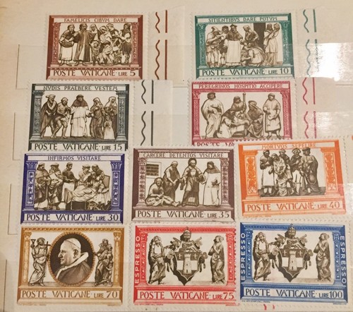 Poste vaticane 1960 opere - opere, di