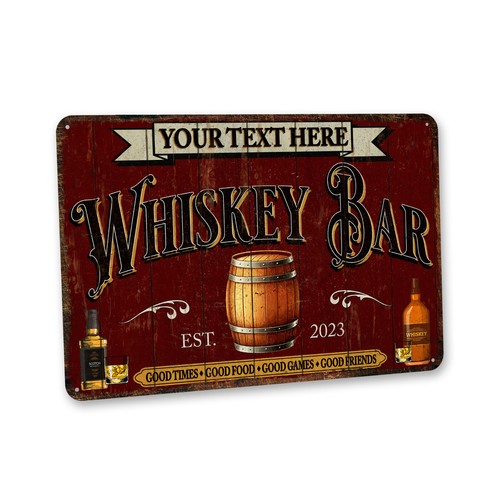 Insegna whisky bar - insegna,