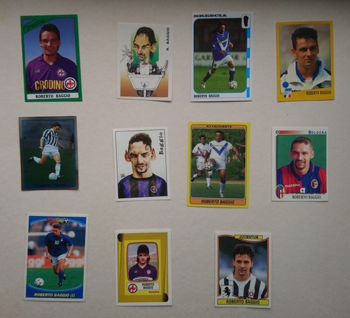 Roberto baggio figurine - roberto,