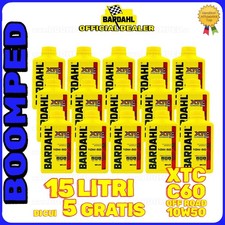 Bardahl Bardhal XTC C60 10w50 OFF ROAD olio moto cross enduro SN 15 LITRI 15BD61
