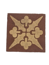 Antica piastrella da pavimento