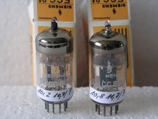 Tubo ECC81 Siemens Monaco ≠ Coppia Röhre