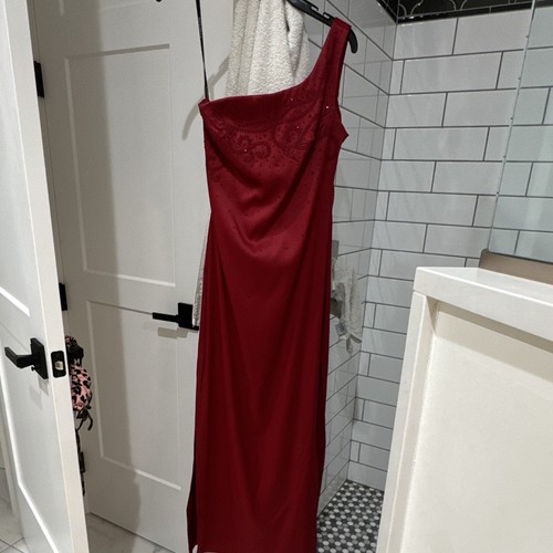 Maxi abito lungo rampage rosso - rampage,