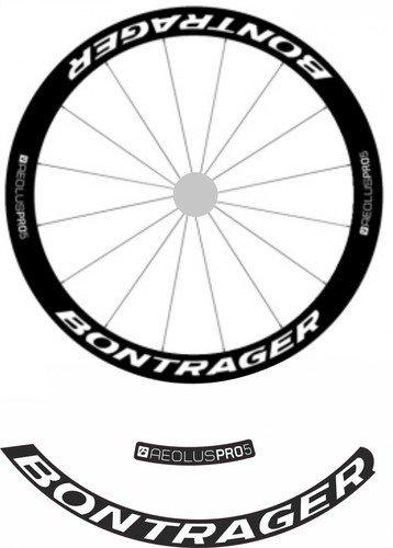 Adesivi ruote bontrager - ruote,