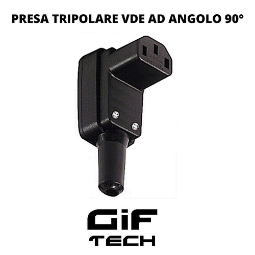 Presa volante tripolare - presa, vde