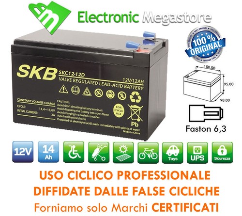 Batteria ciclica piombo - ciclica,