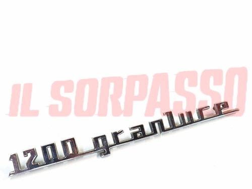 Scritta sigla posteriore fiat - scritta,