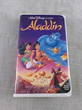 Aladdin VHS Black Diamond Walt