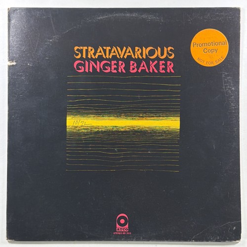 Ginger baker stratavarious lp - ginger,