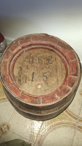 Barile peroni legno epoca - in,
