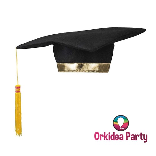 Tocco cappello laurea feltro - cappello,