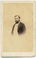 CDV Naples Unidentified political or military man A. Bernoud 1860c S1418