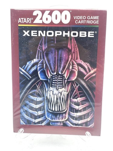 Vintage atari 2600 - atari, xenophobe