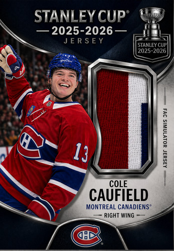 Cole caufield jersey - jersey, card